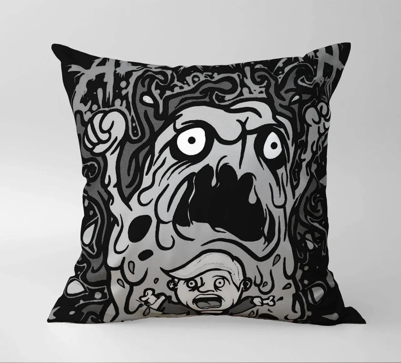 L'art du groupe Asking Alexandria coussin de vanhesling