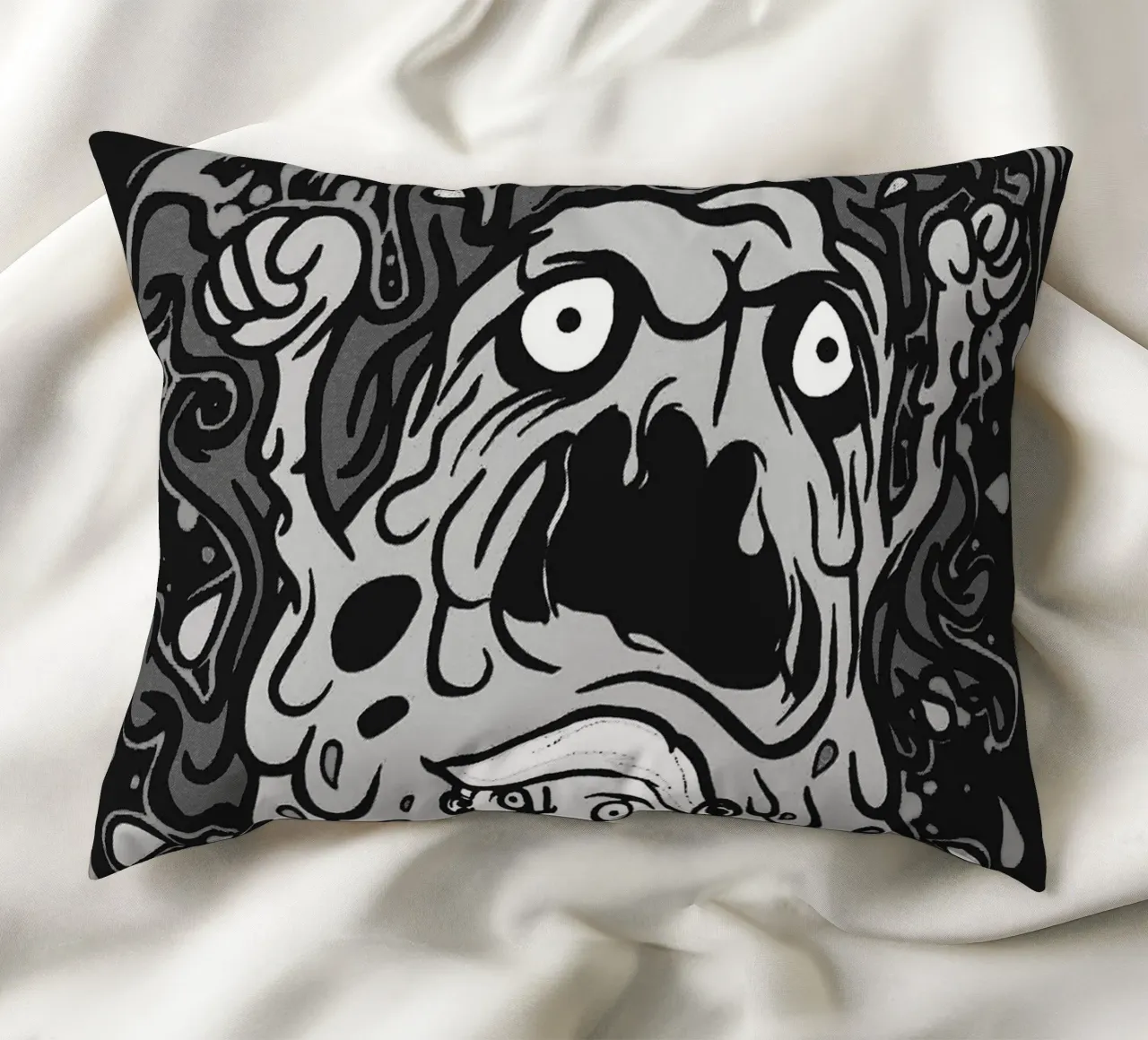 L'art du groupe Asking Alexandria coussin de vanhesling