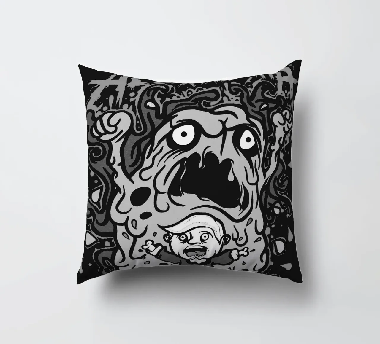 L'art du groupe Asking Alexandria coussin de vanhesling