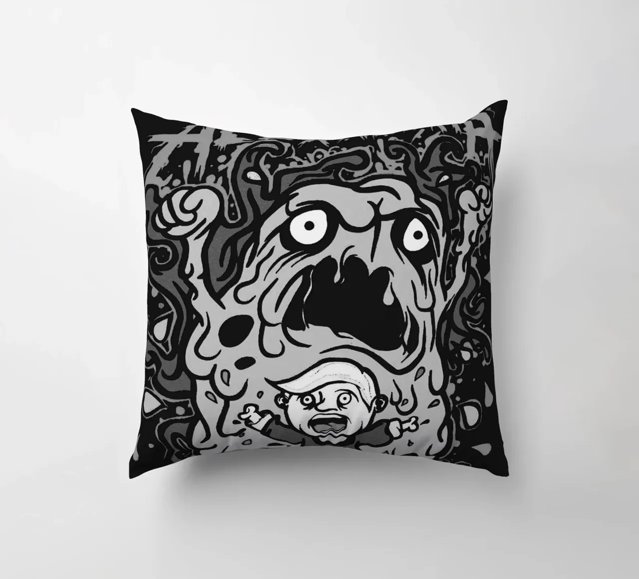L'art du groupe Asking Alexandria coussin de vanhesling