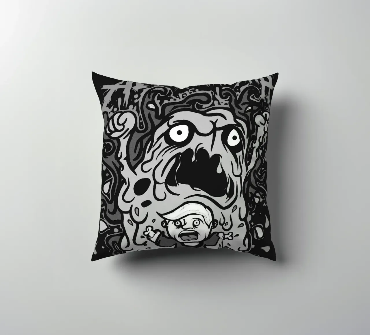 L'art du groupe Asking Alexandria coussin de vanhesling