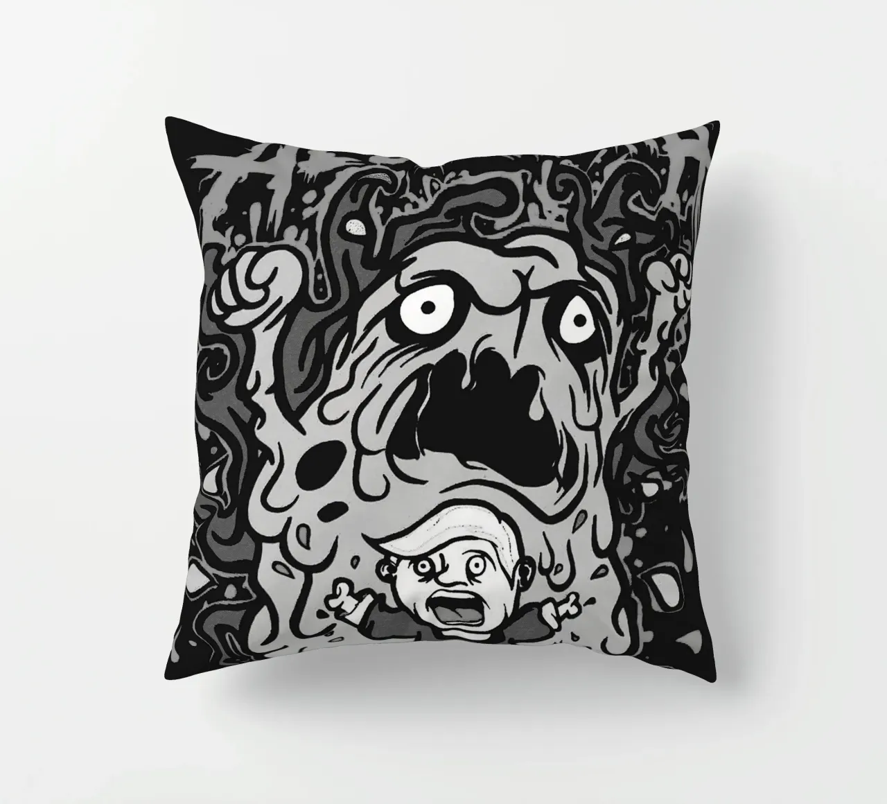 L'art du groupe Asking Alexandria coussin de vanhesling