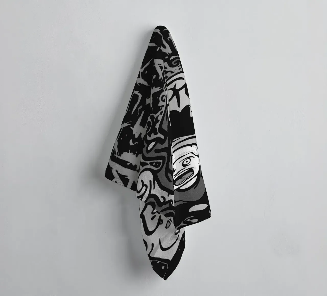 L'art du groupe Asking Alexandria serviette de bain de vanhesling