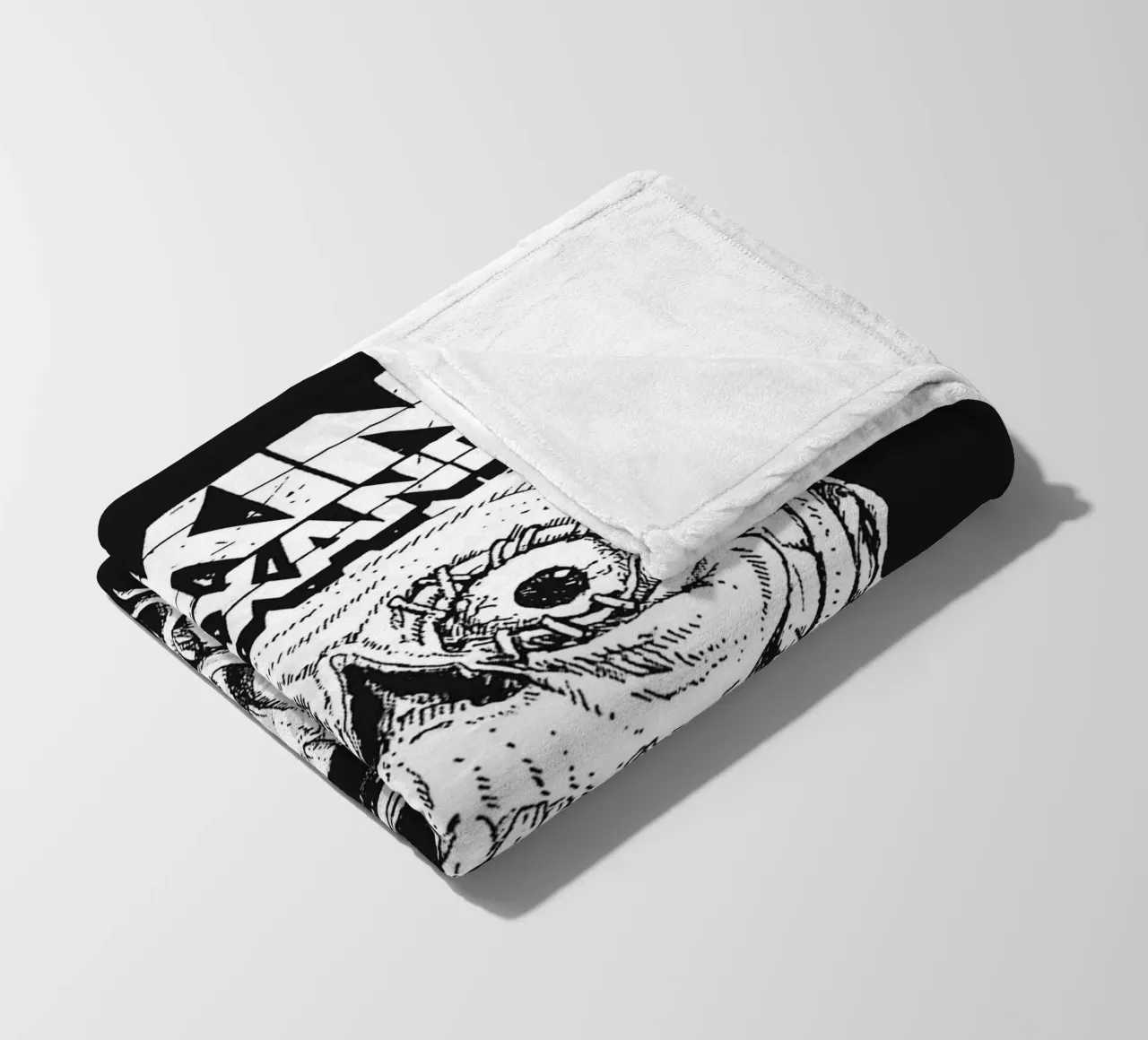Asking Alexandria band art fleece blanket by vanhesling