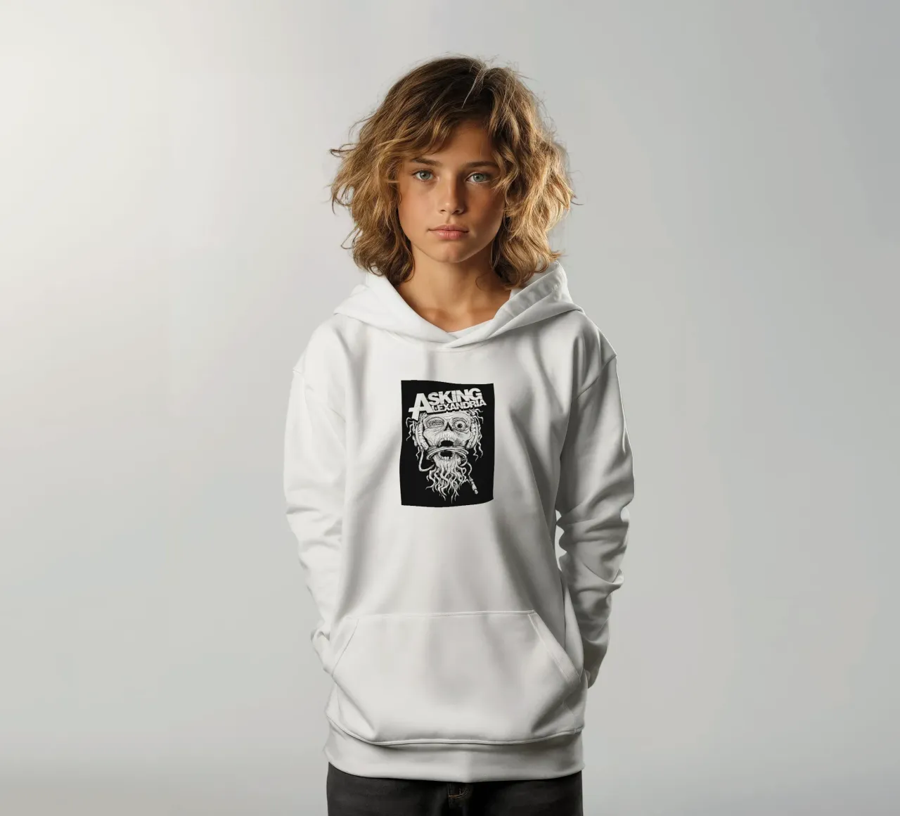 L'art du groupe Asking Alexandria sweat à capuche enfant de vanhesling