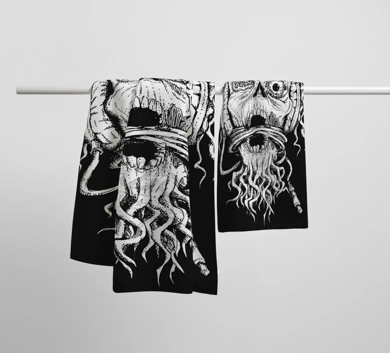 L'art du groupe Asking Alexandria serviette de bain de vanhesling