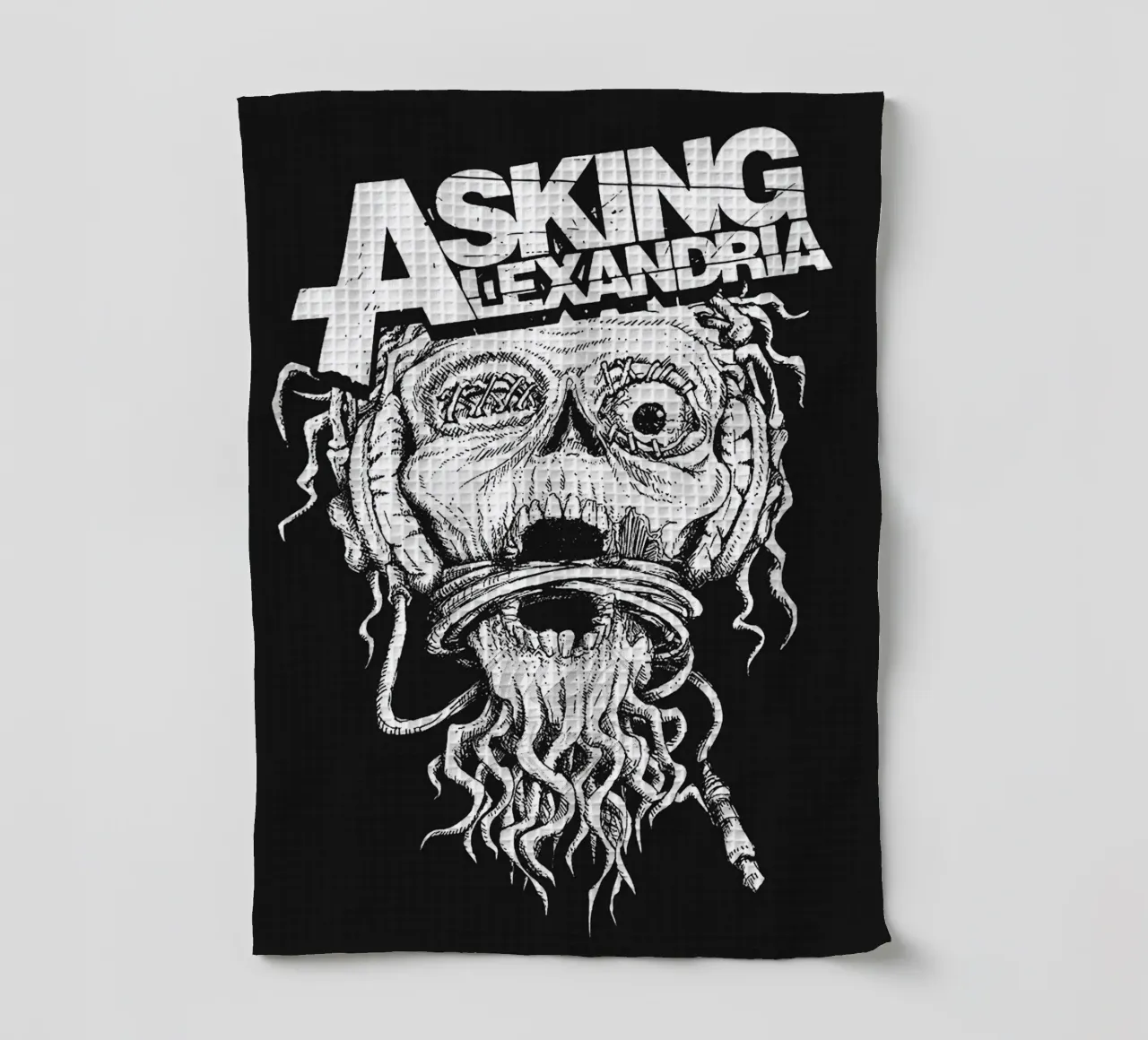 L'art du groupe Asking Alexandria torchon de vanhesling