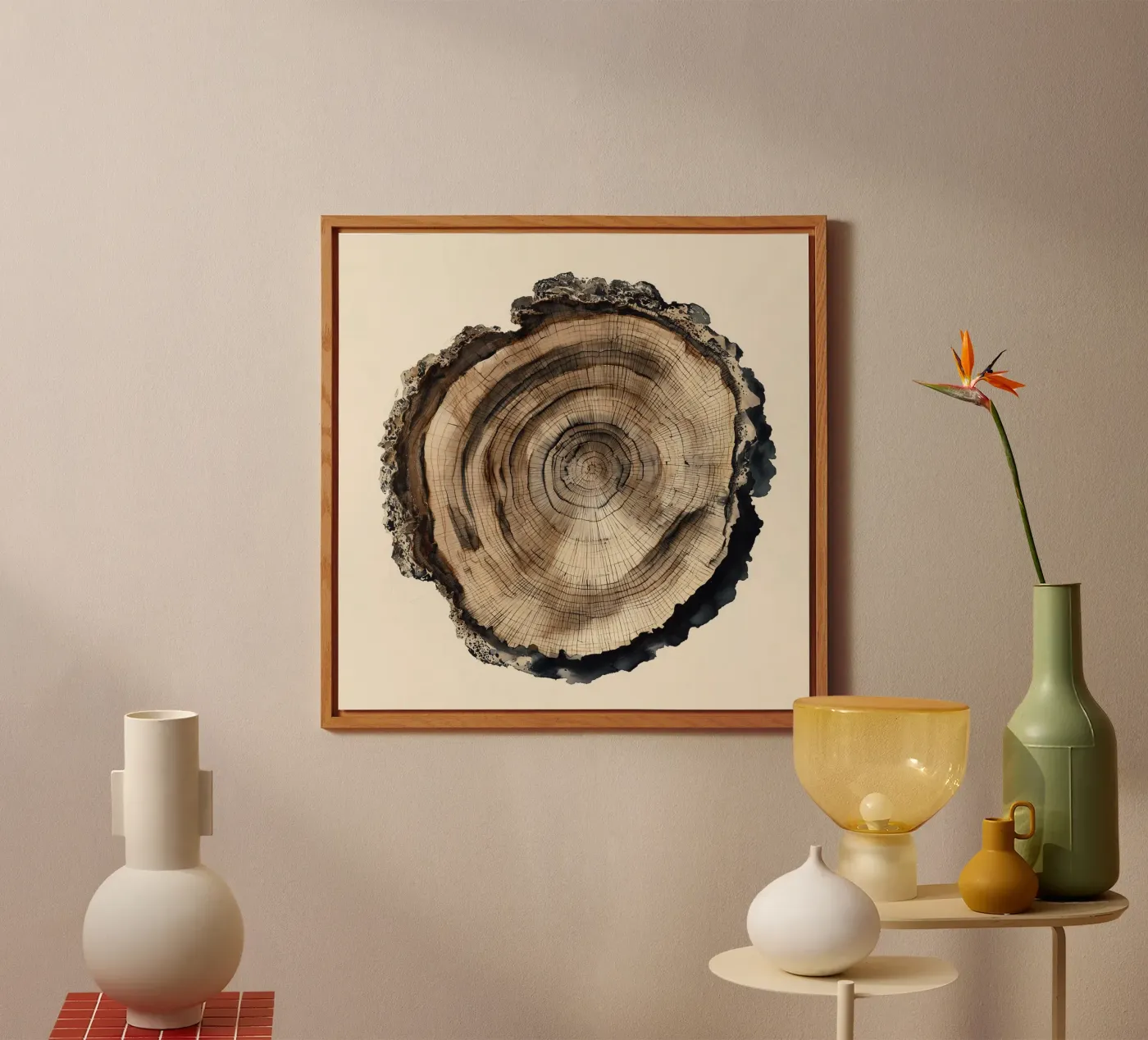 Eco del legno pannello forex da Louise Wilder Studio
