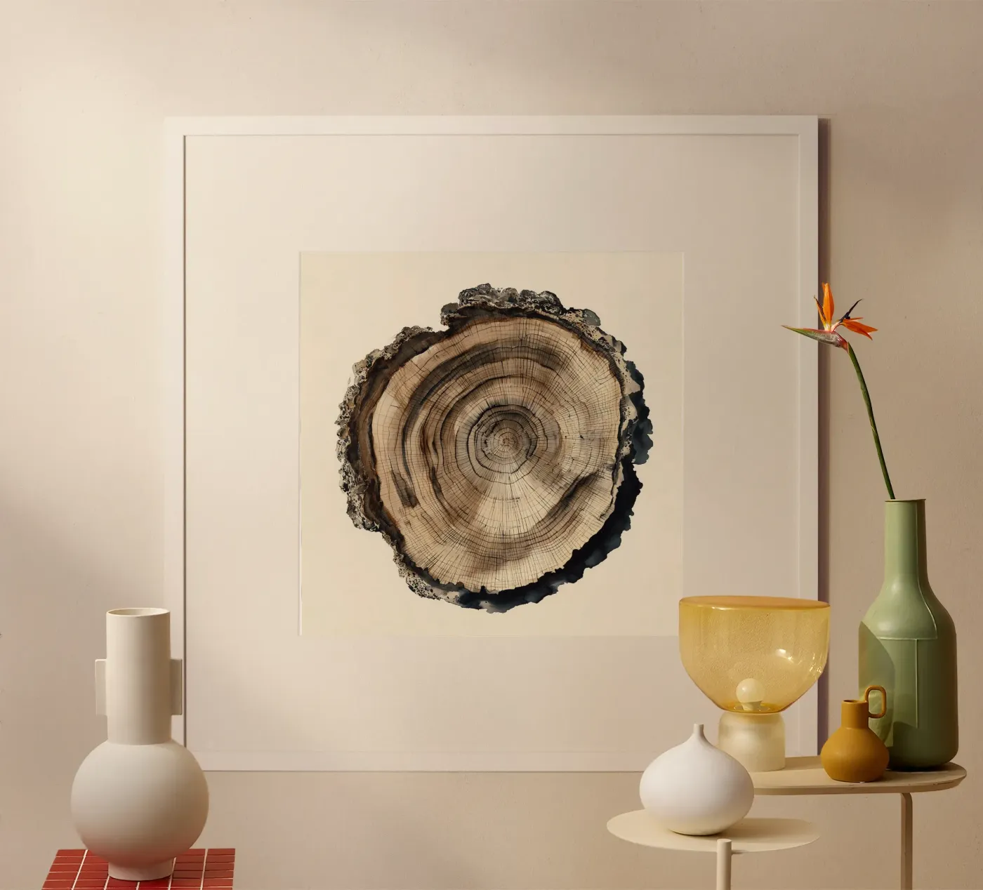 Timber Echo poster van Louise Wilder Studio