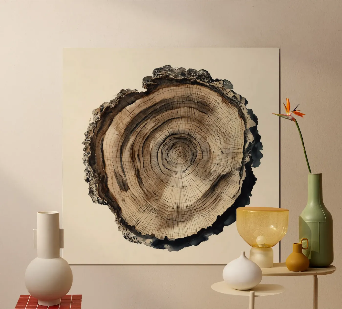 Timber Echo poster van Louise Wilder Studio
