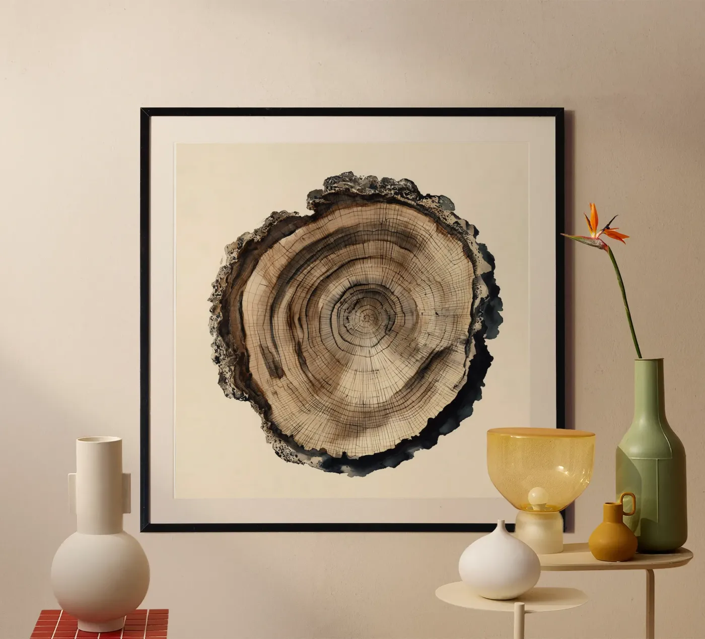 Timber Echo poster van Louise Wilder Studio