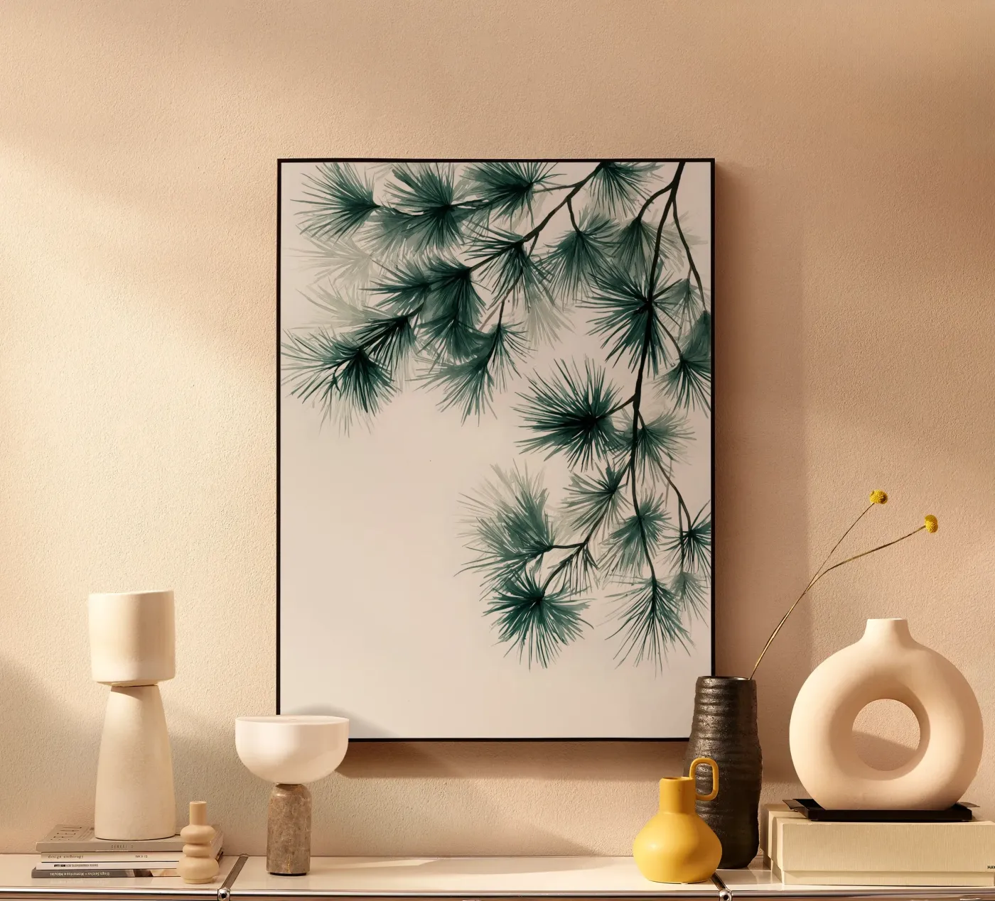 Pini sussurranti plexiglass da Louise Wilder Studio