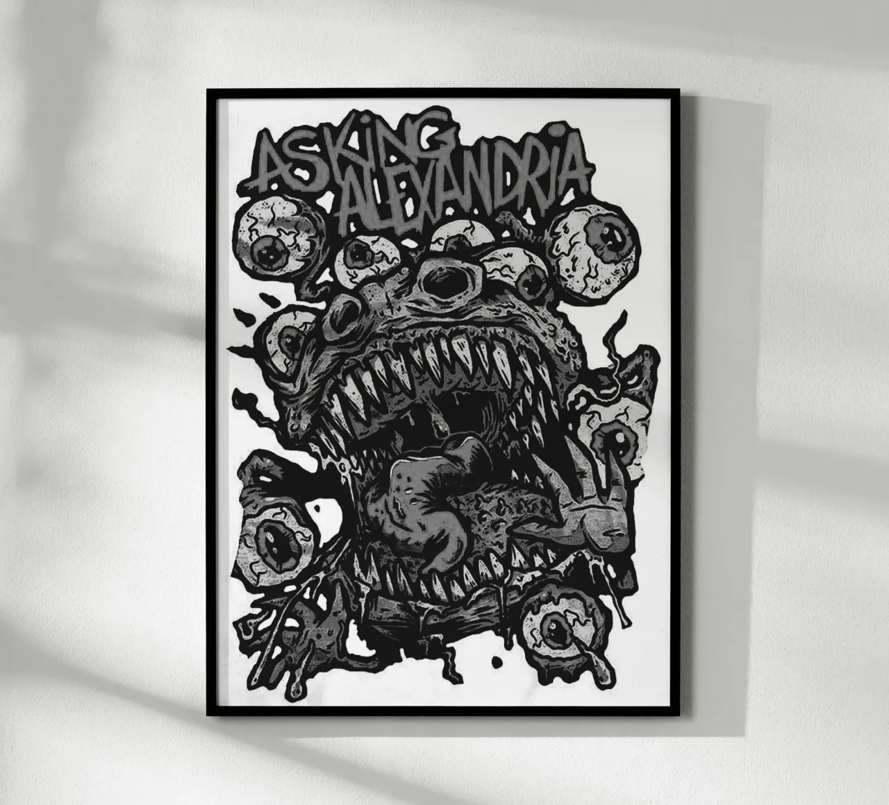 L'art du groupe Asking Alexandria hahnemühle de vanhesling