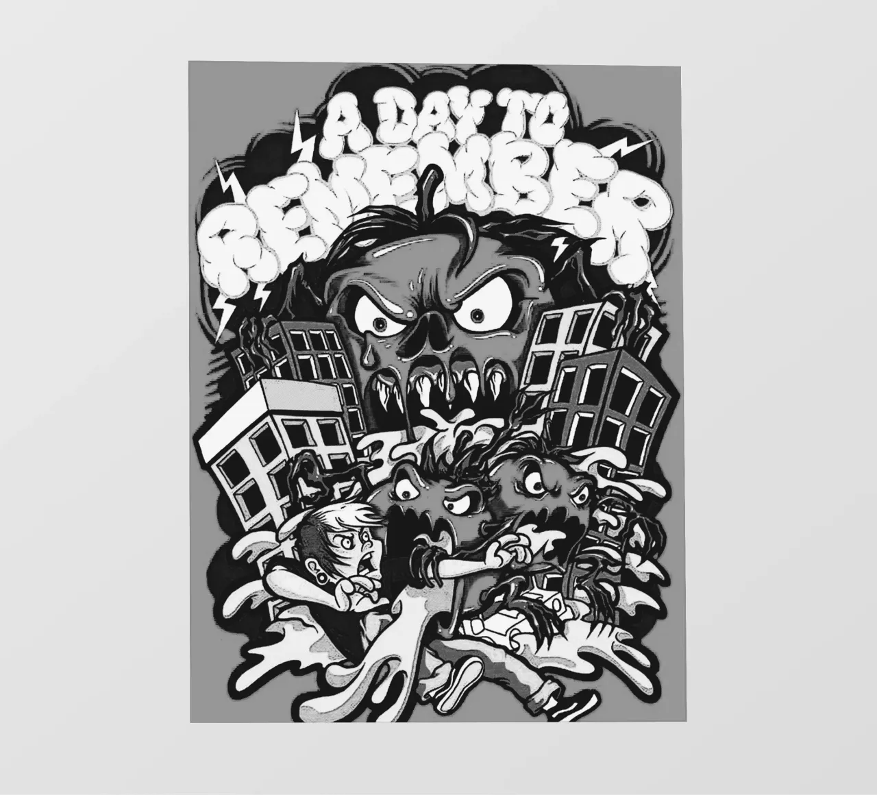 Arte della banda di A Day to Remember telo in pvc da vanhesling