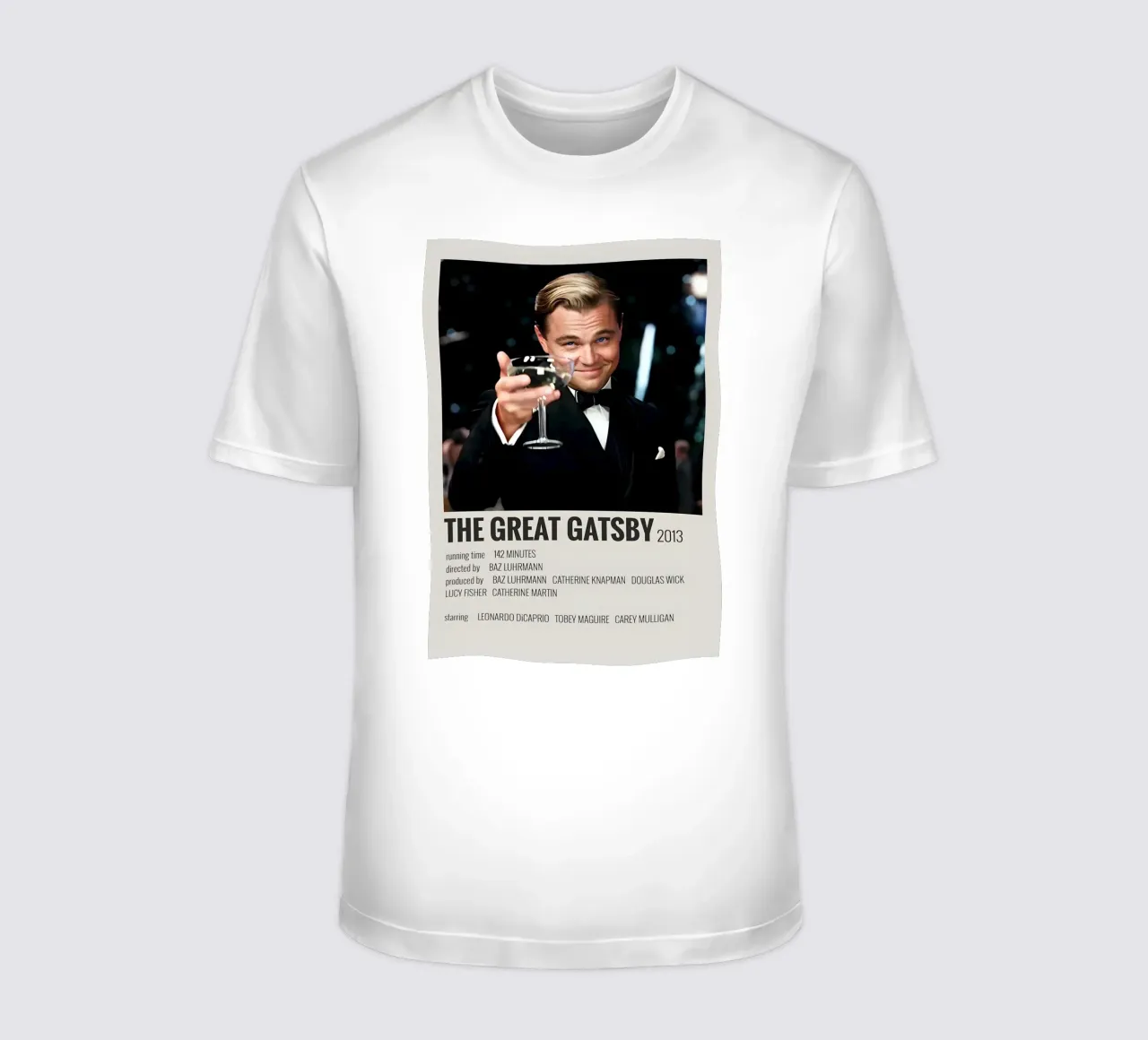 THE GREAT GATSBY 2013 t-shirt da MVFminimalist