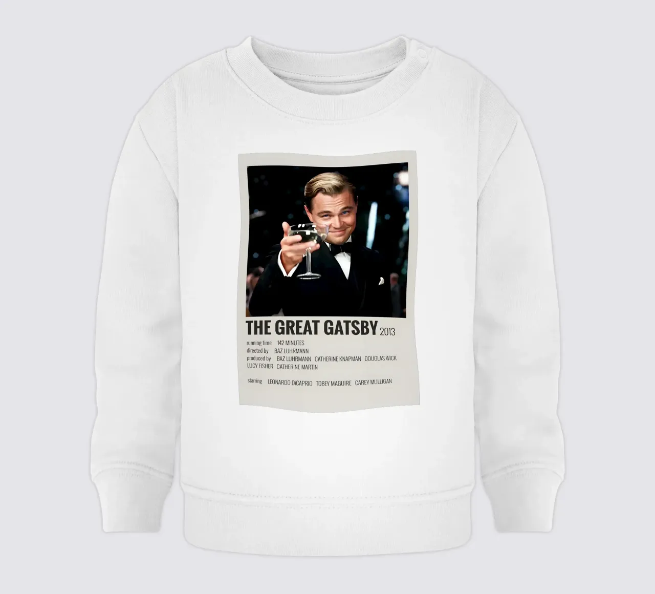 THE GREAT GATSBY 2013 felpa neonato da MVFminimalist