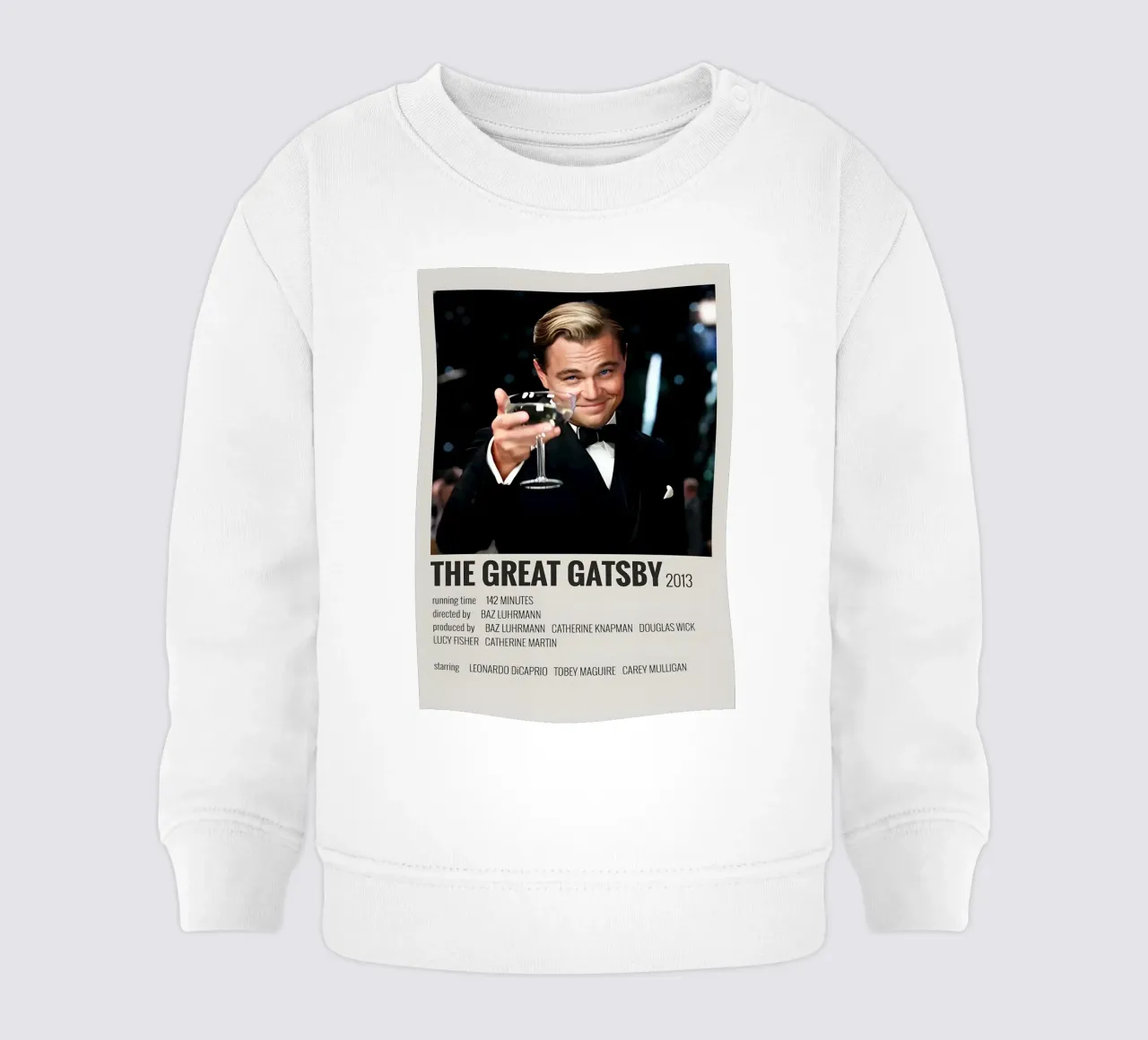 THE GREAT GATSBY 2013 felpa neonato da MVFminimalist