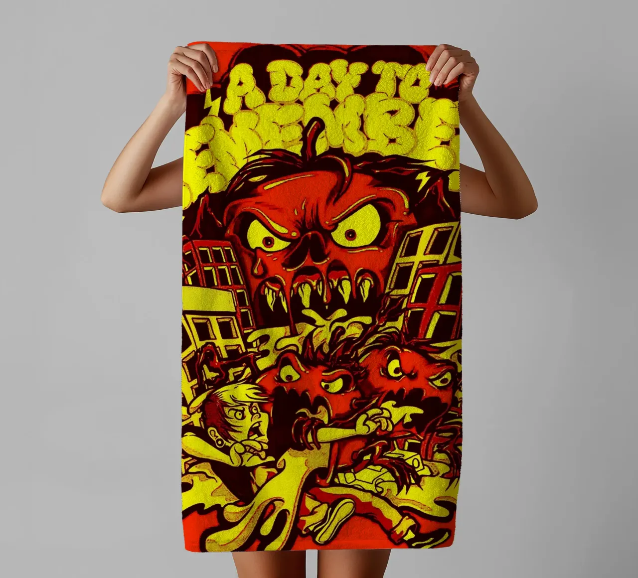 A Day to Remember Bandkunst Handtuch von vanhesling