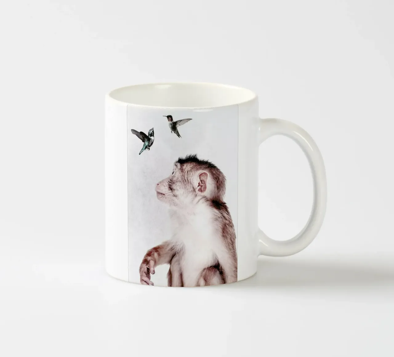 Little Monkey tazza in ceramica da Wouter Rikken