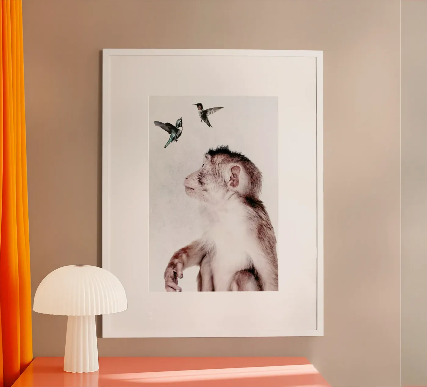 Little Monkey poster by Wouter Rikken