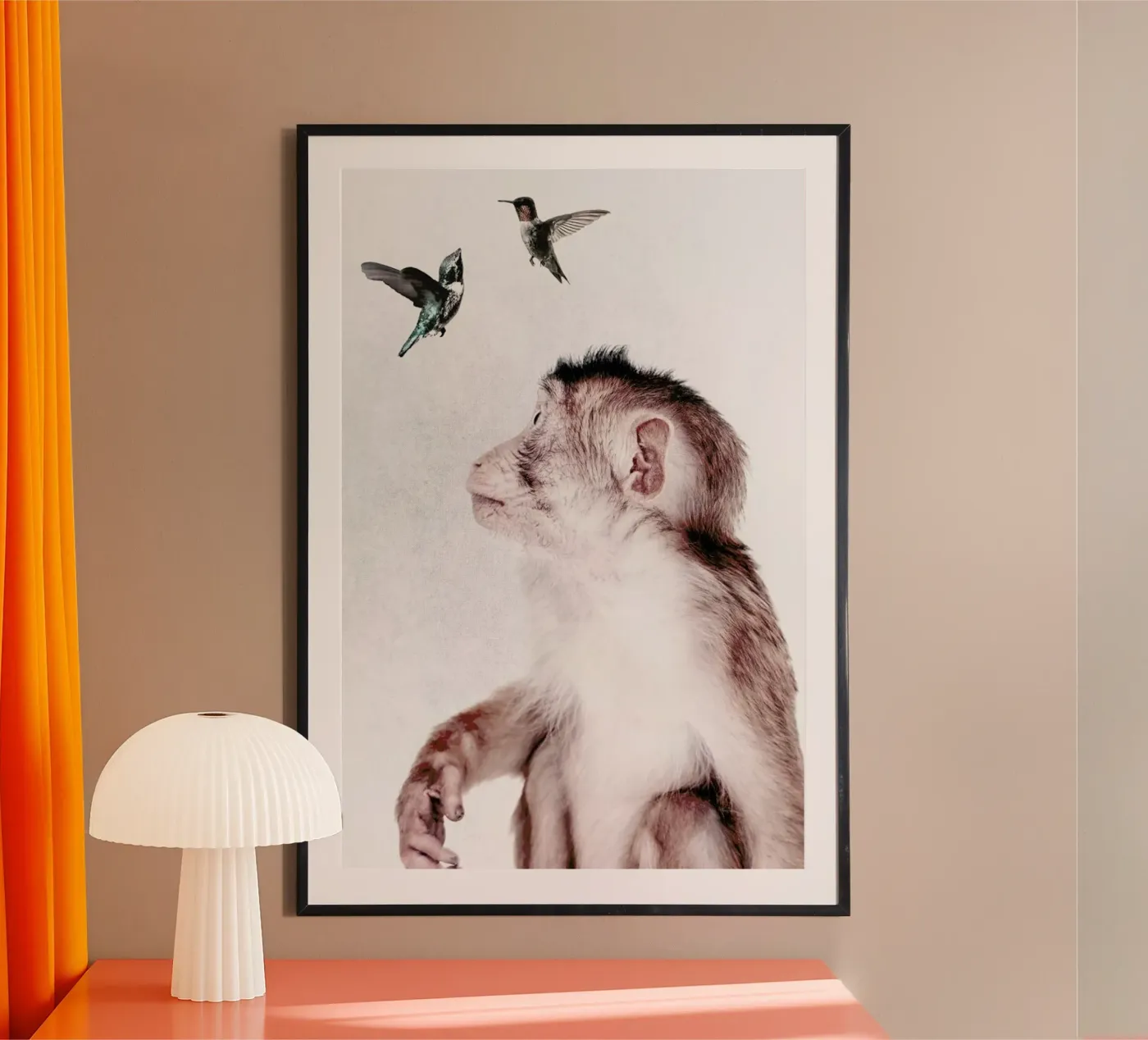 Little Monkey poster by Wouter Rikken