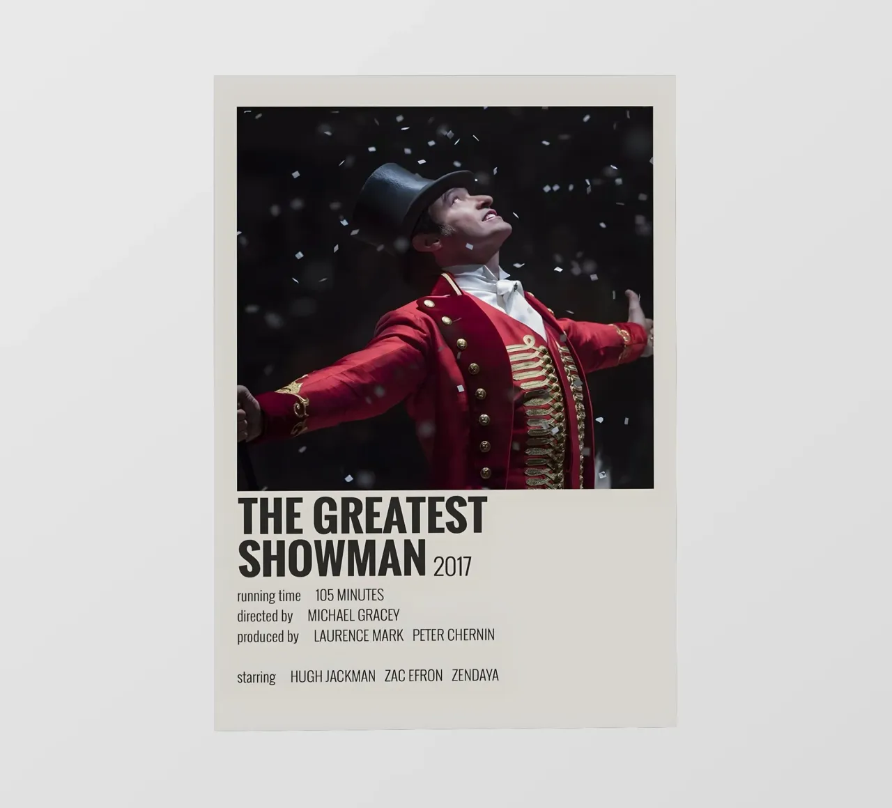 THE GREATEST SHOWMAN 2017 photo wallpaper by MVFminimalist