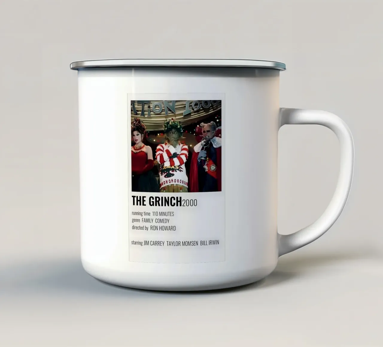 THE GRINCH2000 tazza in smalto da MVFminimalist