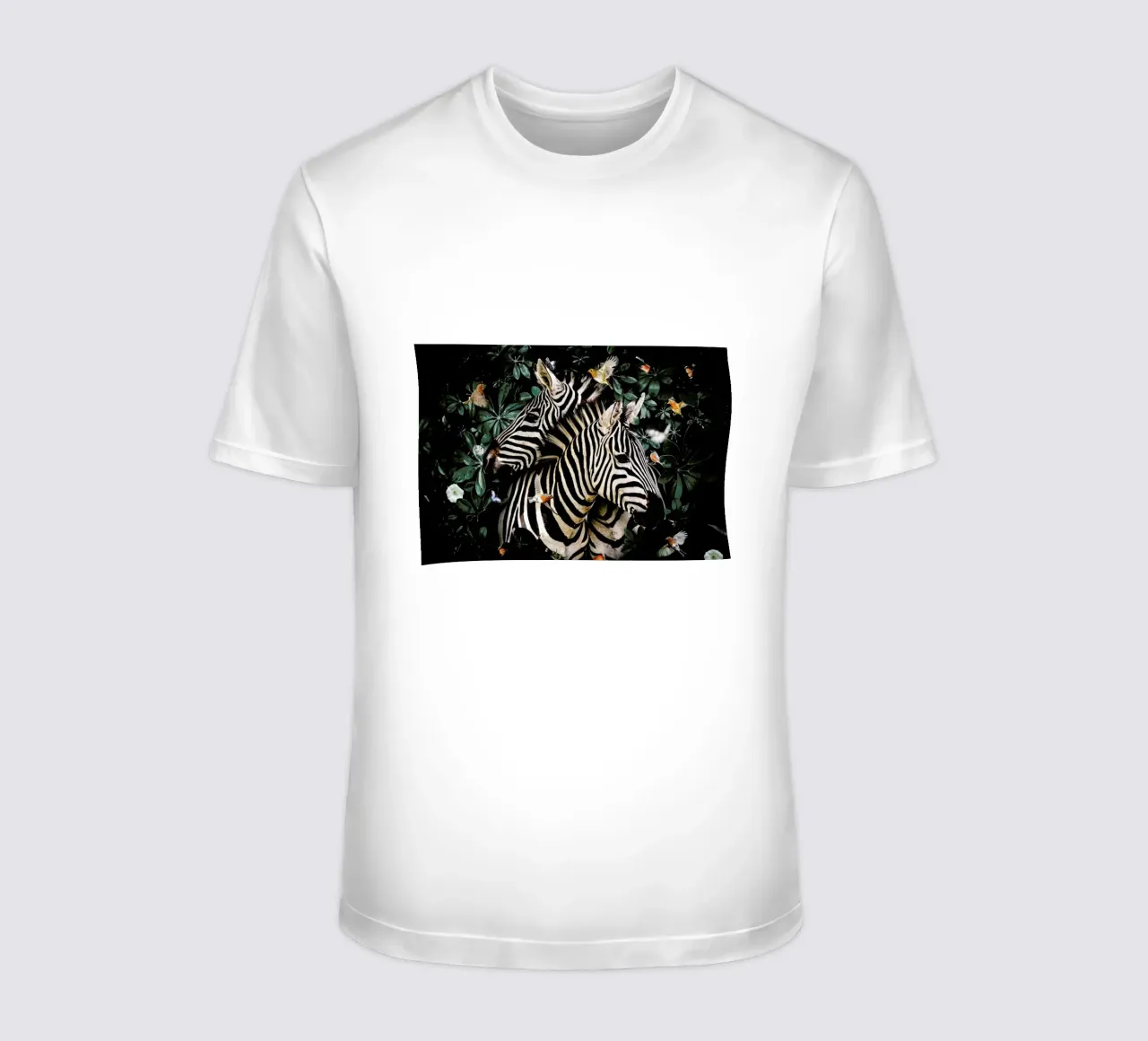 Zebra Couple t-shirt by Wouter Rikken