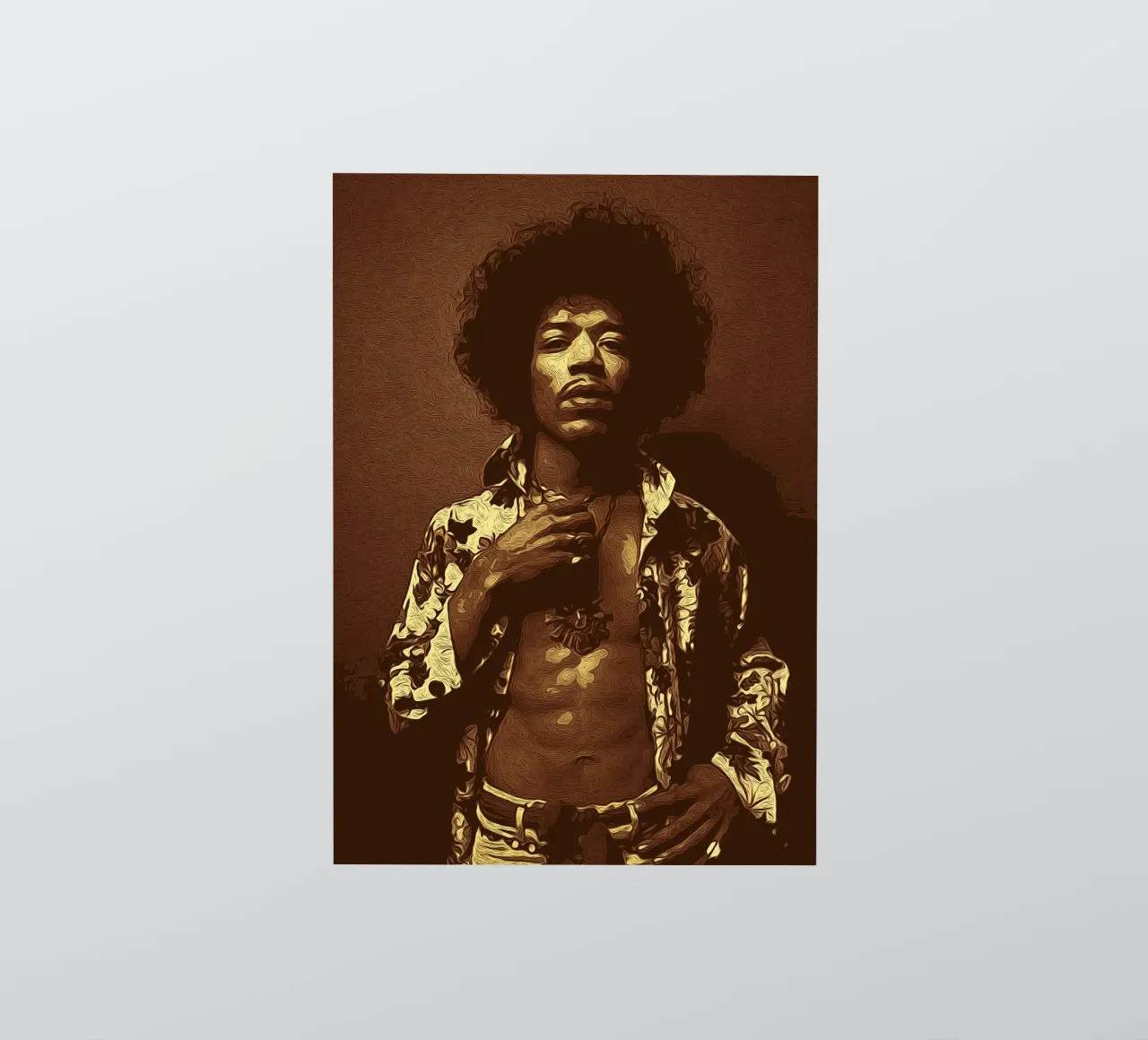 Vintage Chanteur américain American Jimi Hendrix autocollant de singpentinksale