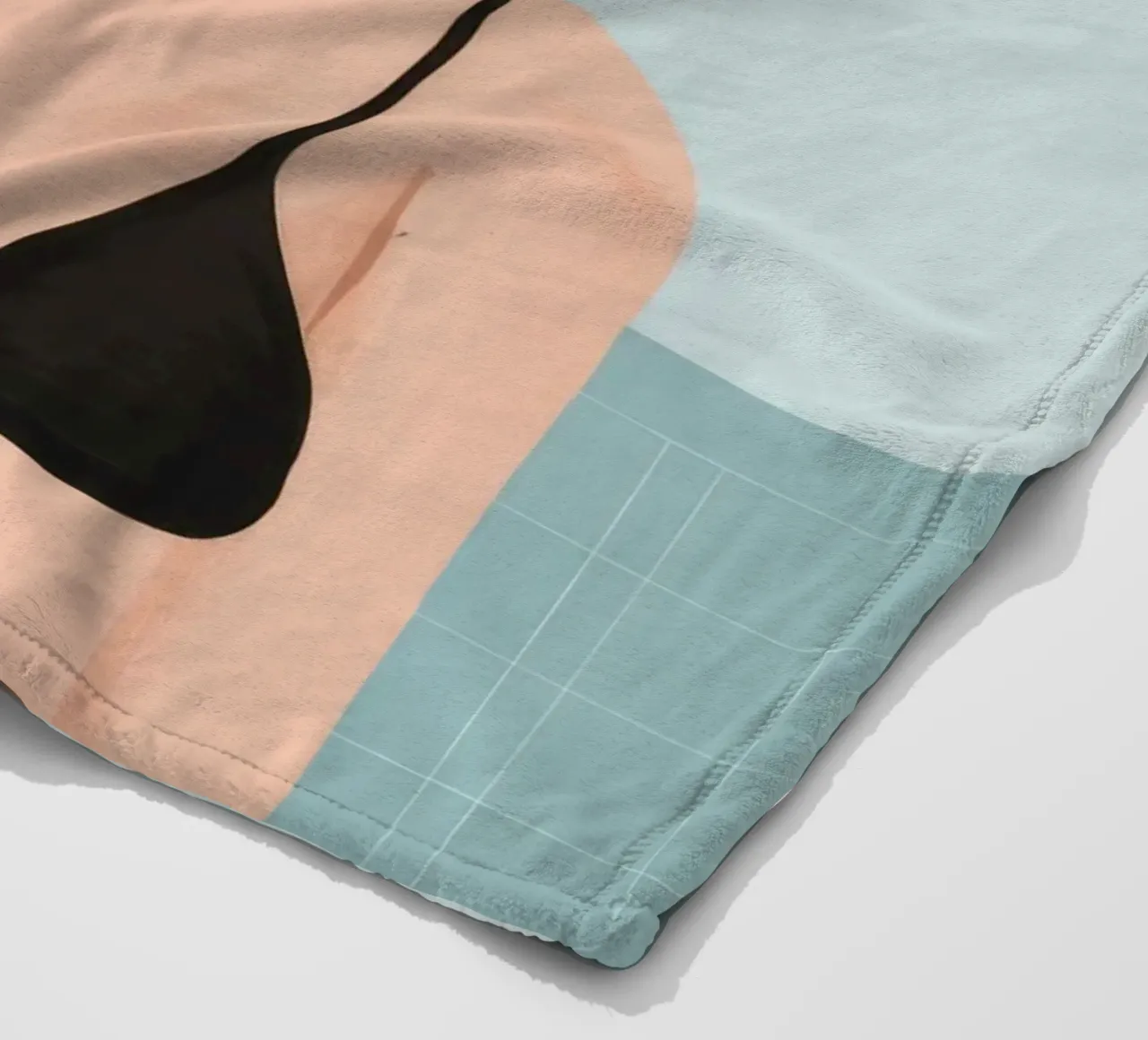 Maschera verde per l'autocura coperta in pile da Peak Delusion