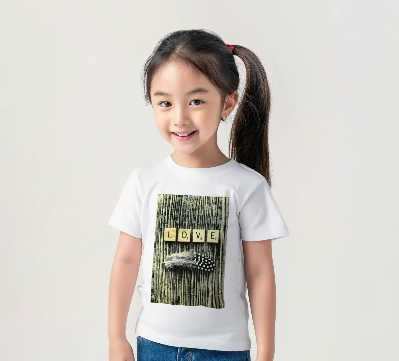 love t-shirt bambini da Ingrid Beddoes