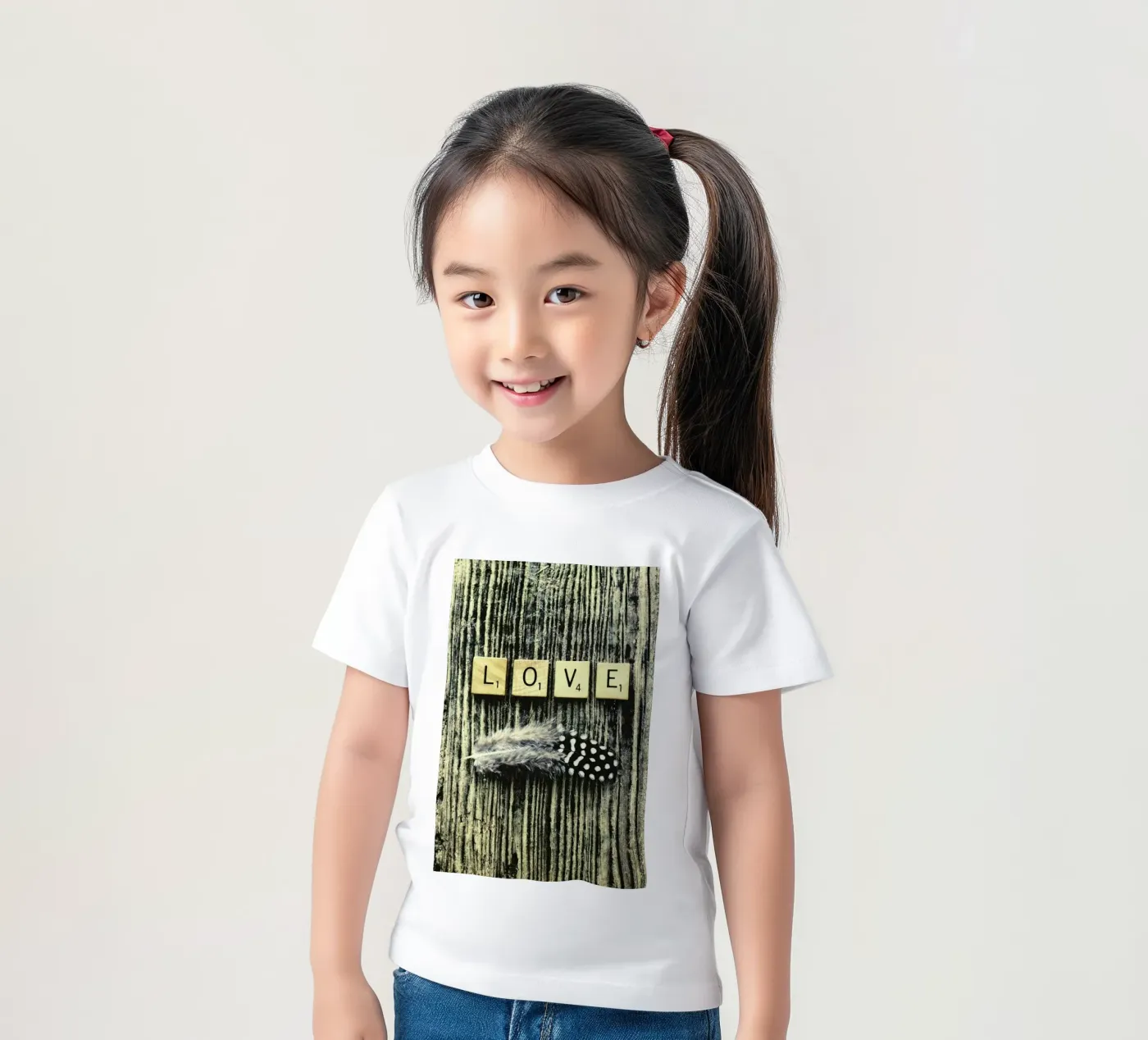 love t-shirt bambini da Ingrid Beddoes