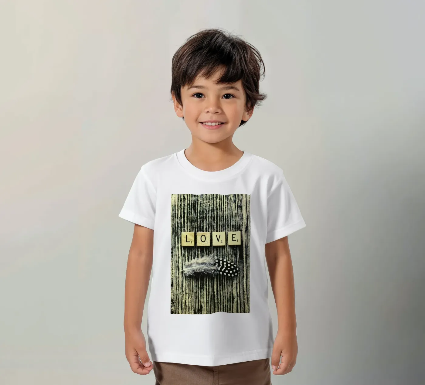 love t-shirt bambini da Ingrid Beddoes