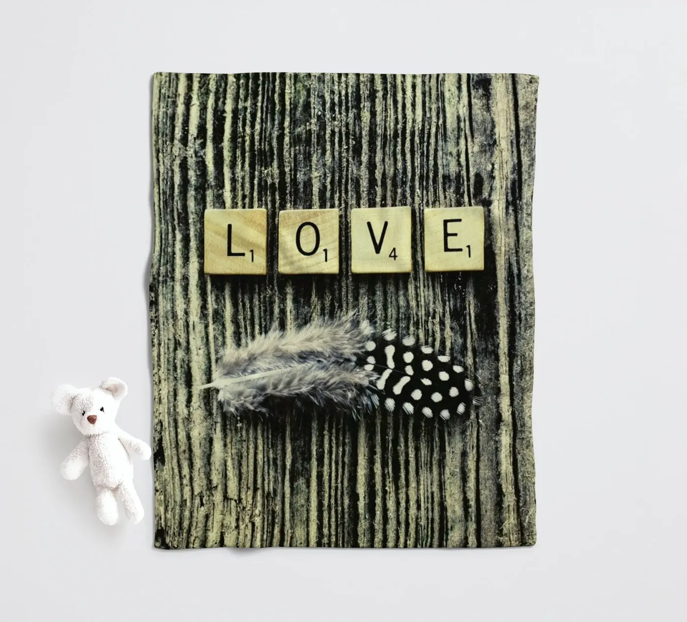 love Fleecedecke von Ingrid Beddoes