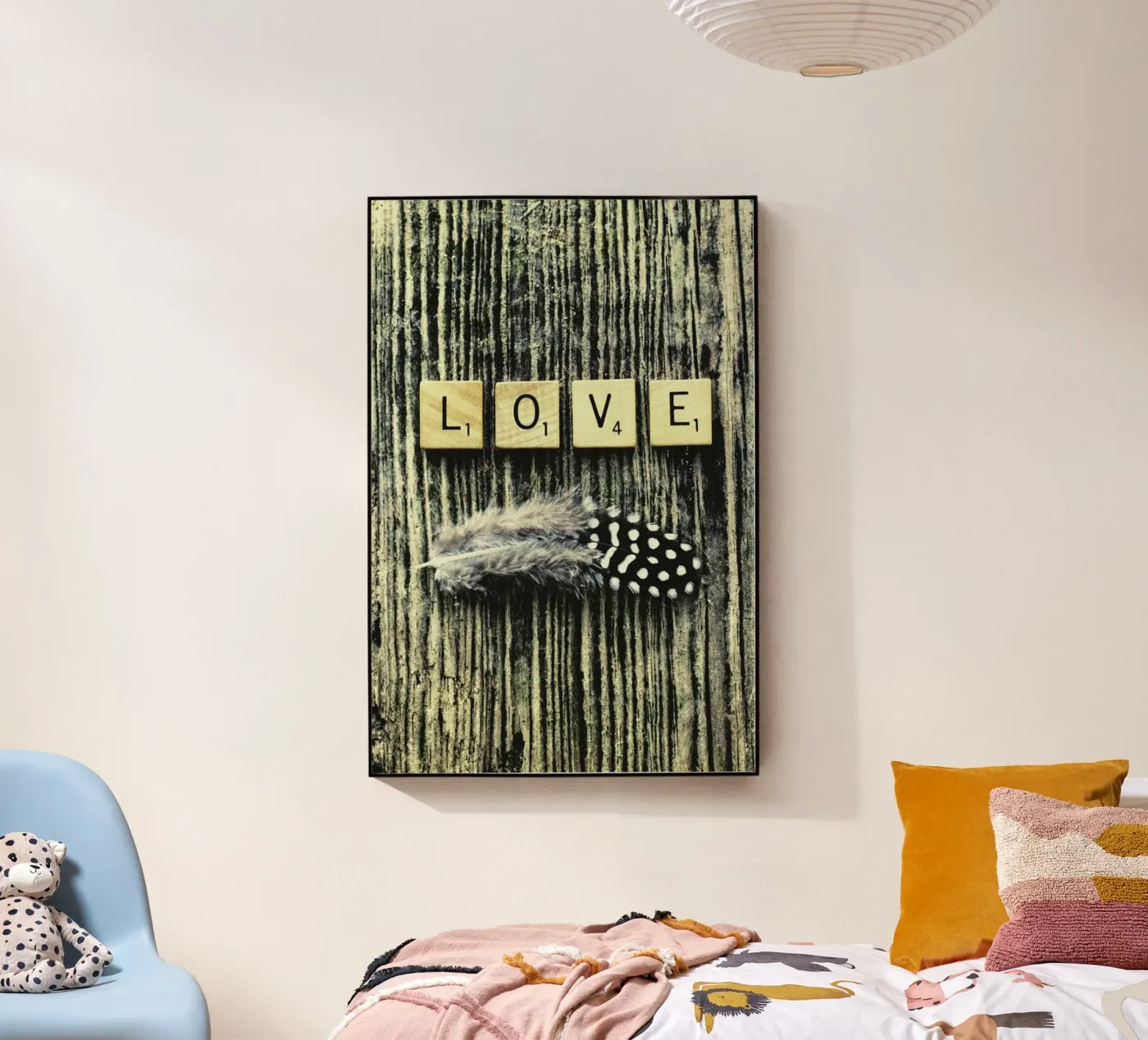 love Acryl-Glas von Ingrid Beddoes