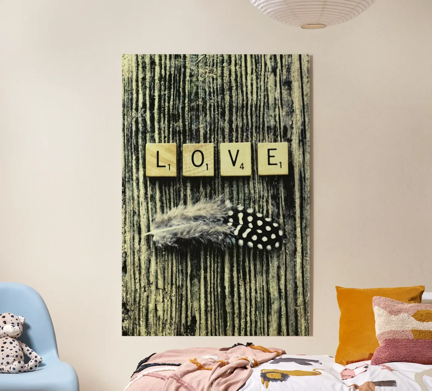 love Acryl-Glas von Ingrid Beddoes