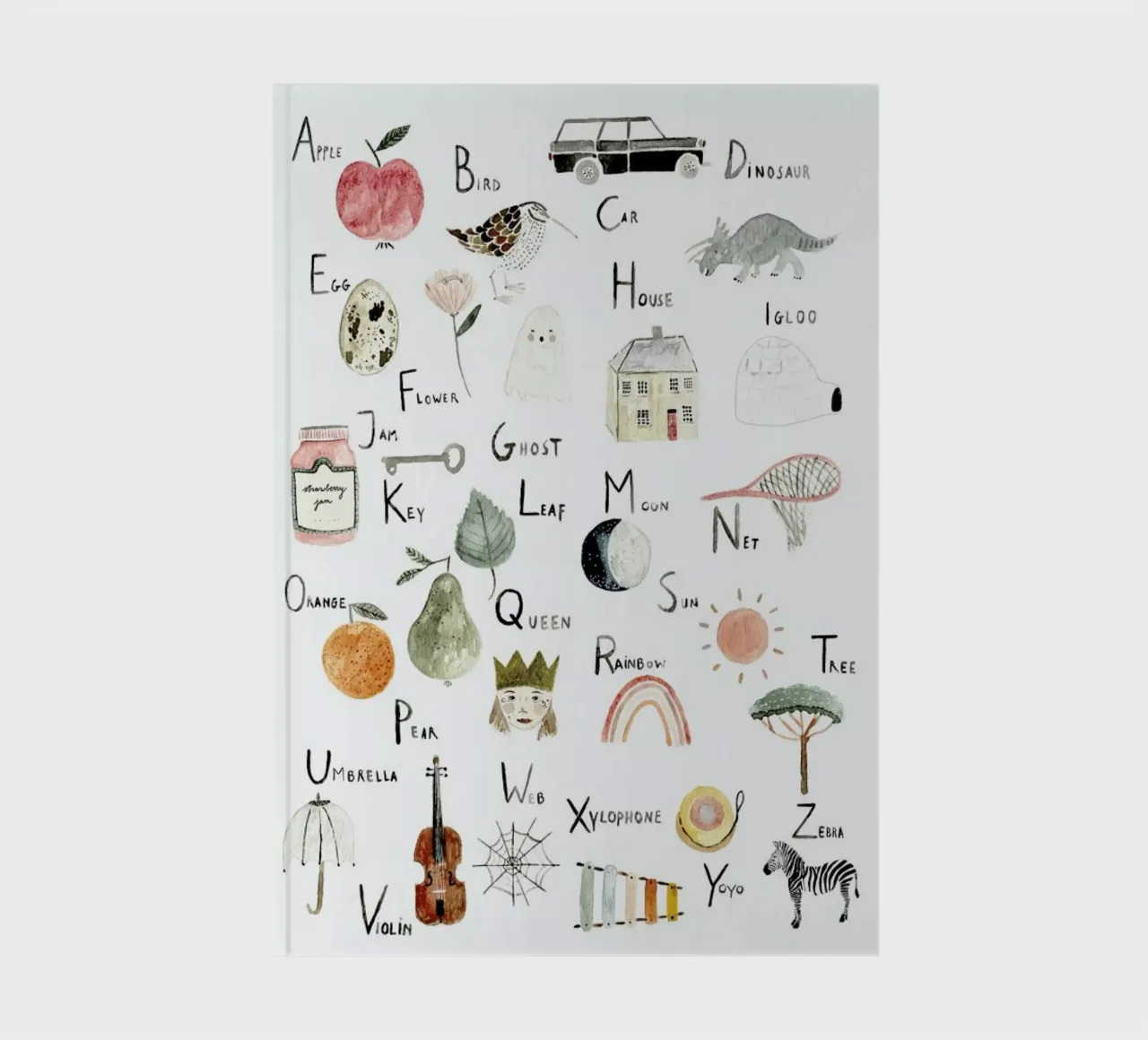 Abc Notizbuch von Isabelle Vandeplassche