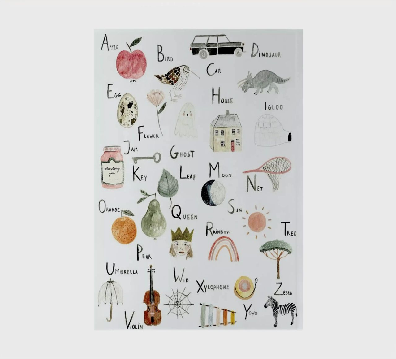 Abc notebook by Isabelle Vandeplassche