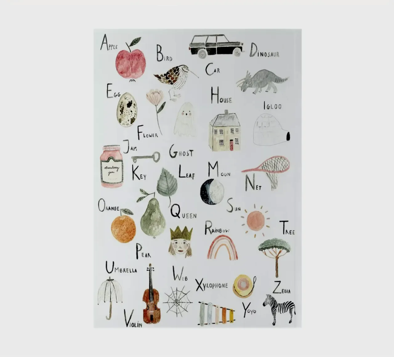 Abc Notizbuch von Isabelle Vandeplassche
