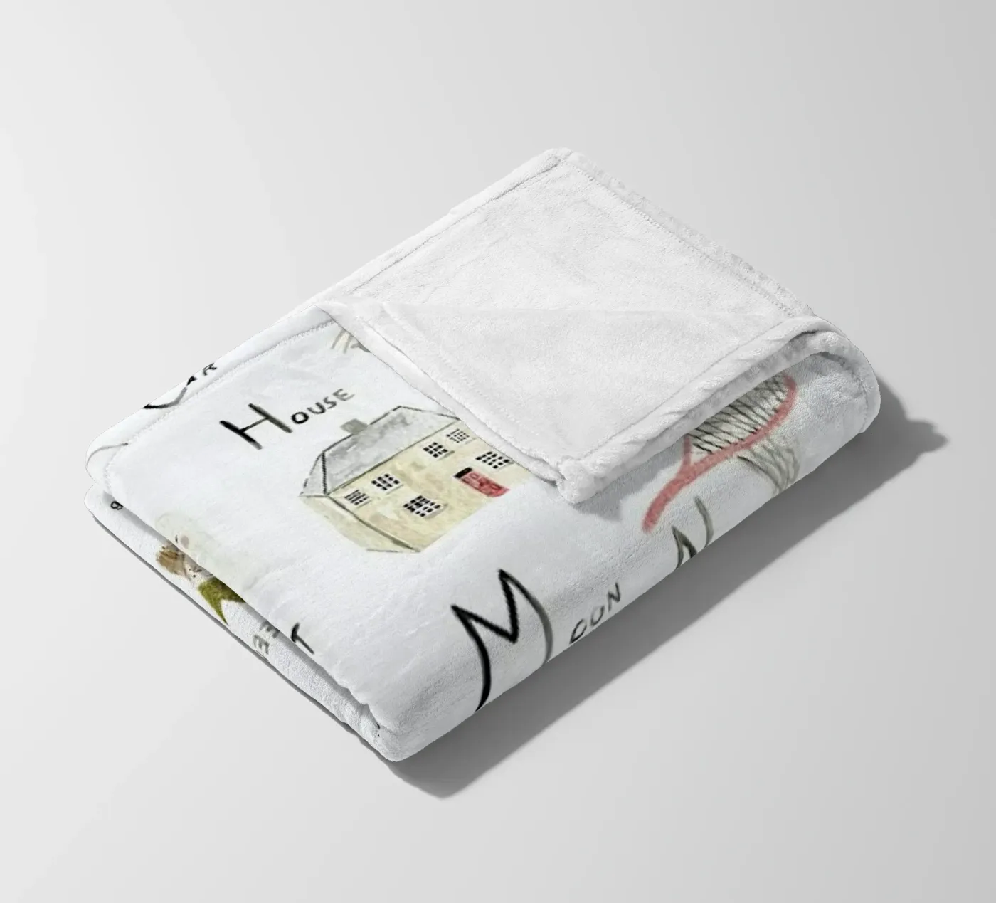 Abc Fleecedecke von Isabelle Vandeplassche