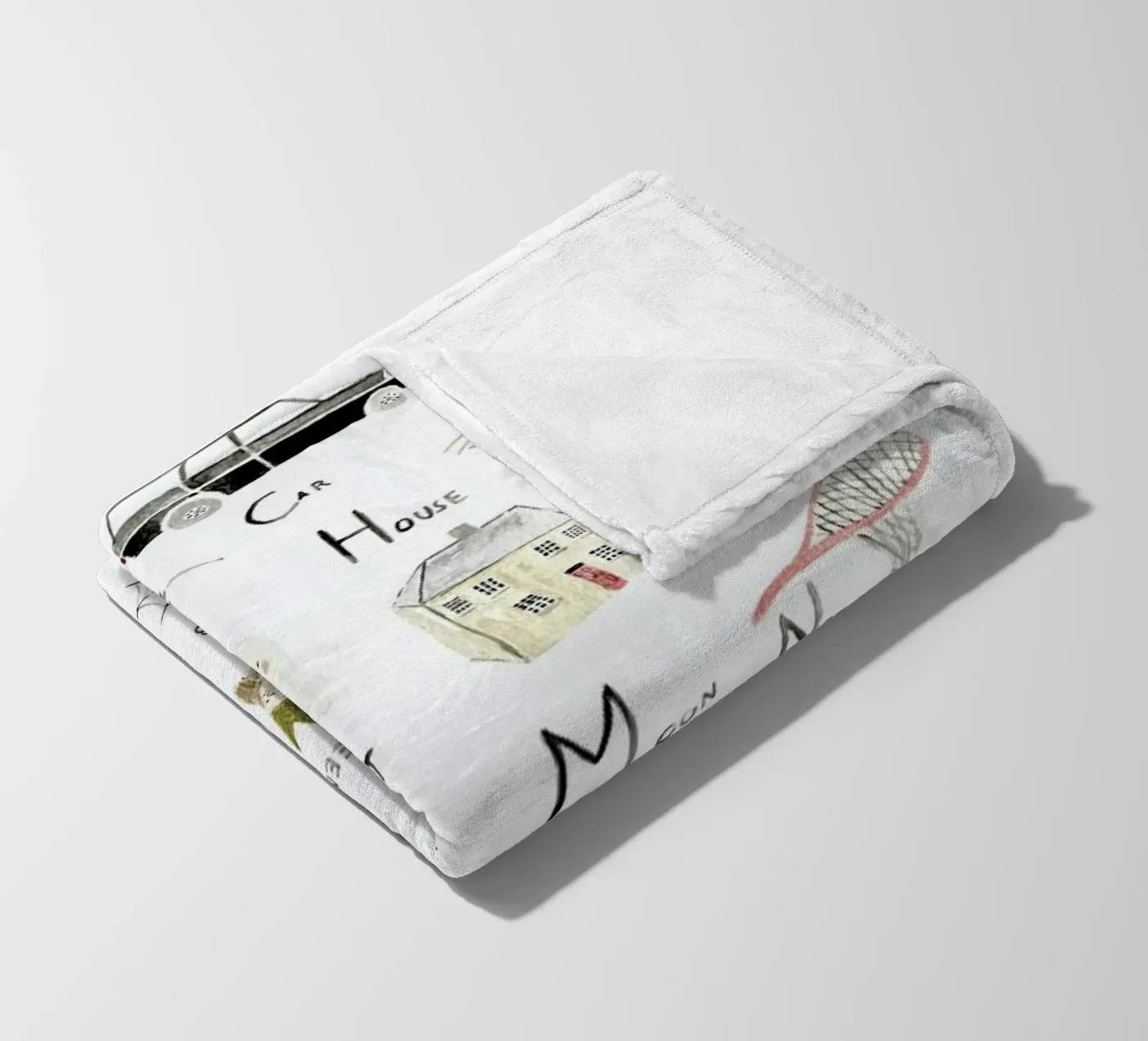 Abc Fleecedecke von Isabelle Vandeplassche