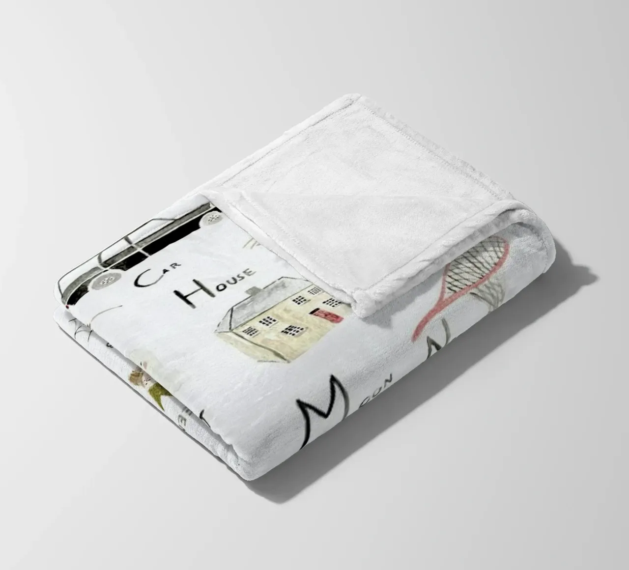 Abc fleecedeken van Isabelle Vandeplassche