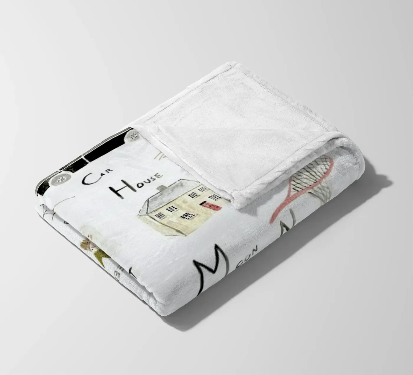 Abc Fleecedecke von Isabelle Vandeplassche