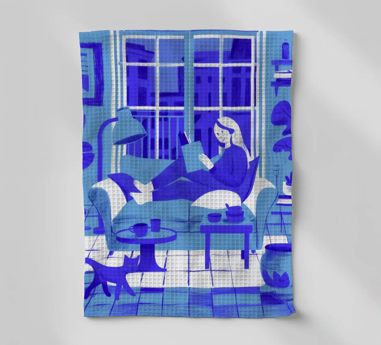 Lecture de la chambre bleue torchon de Peak Delusion