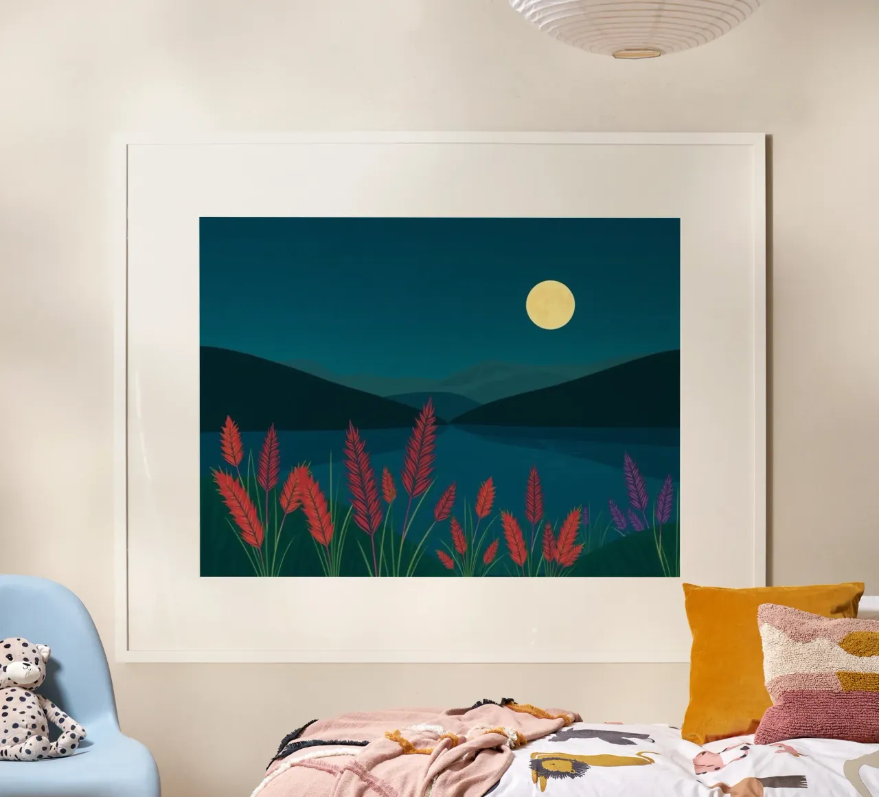 Un paesaggio tranquillo poster da Artistic-shop