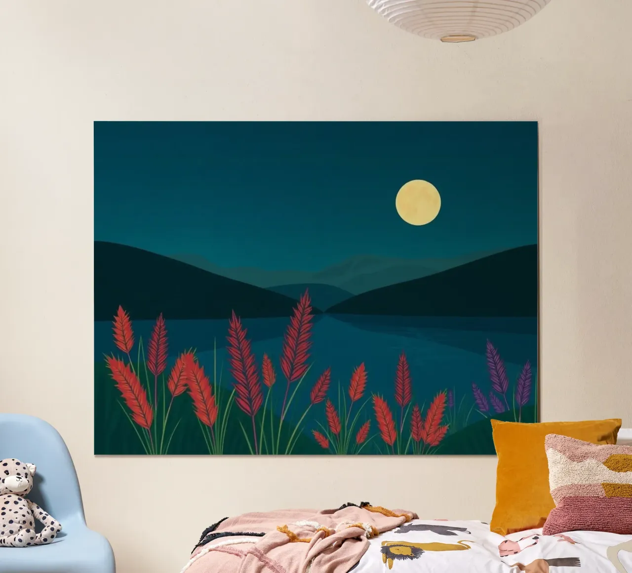 Un paesaggio tranquillo poster da Artistic-shop
