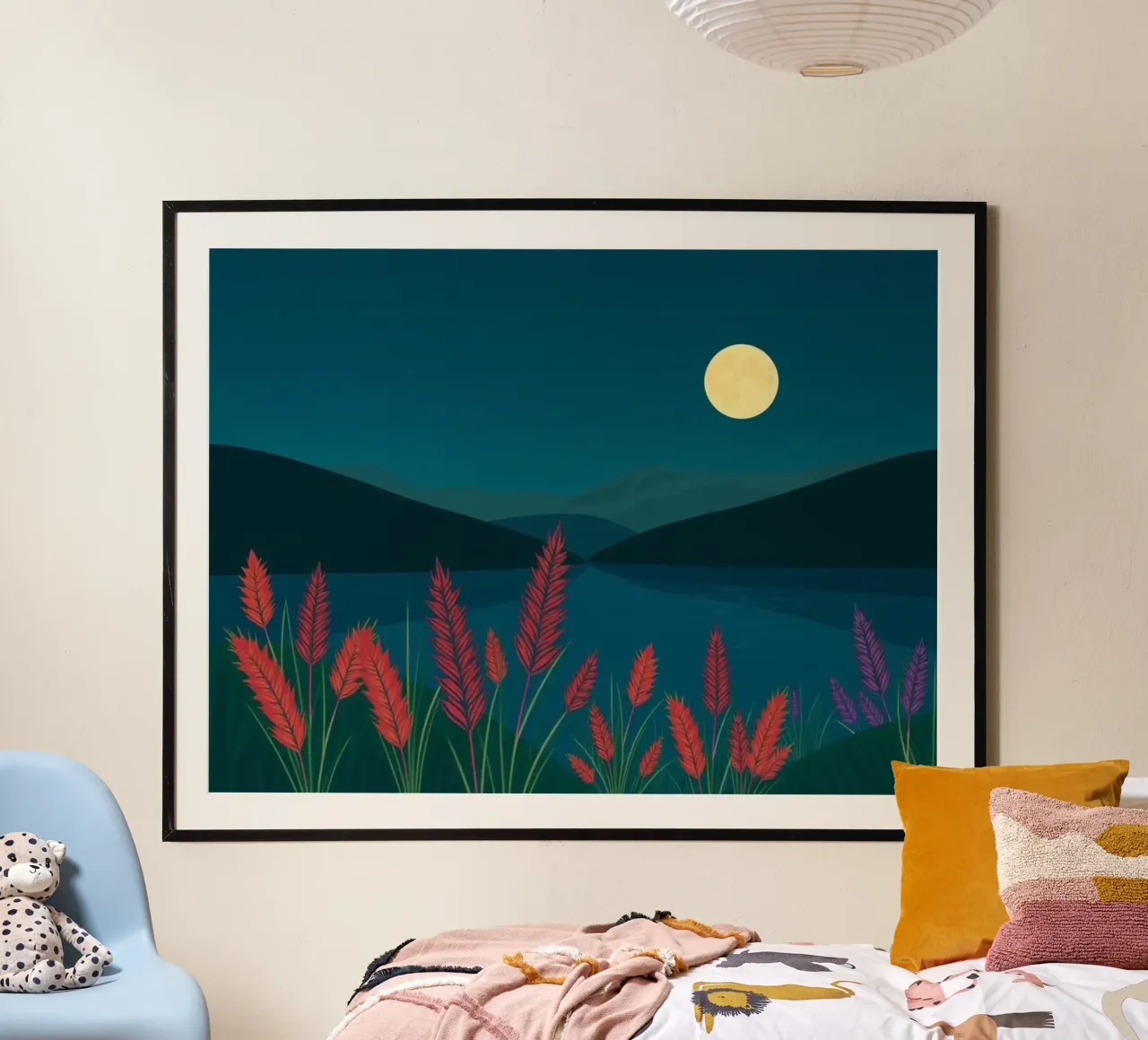 Un paesaggio tranquillo poster da Artistic-shop
