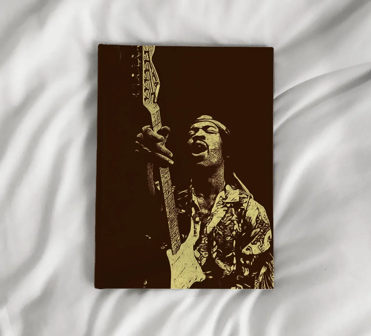 Guitarists of all time Jimi Hendrix notebook by singpentinksale