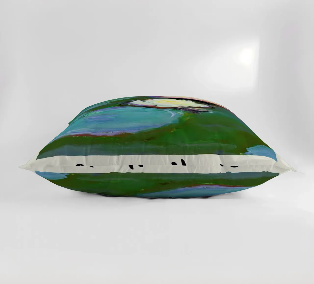 Monet – Signed Nympheas cuscino da Vintage by JUNIQE