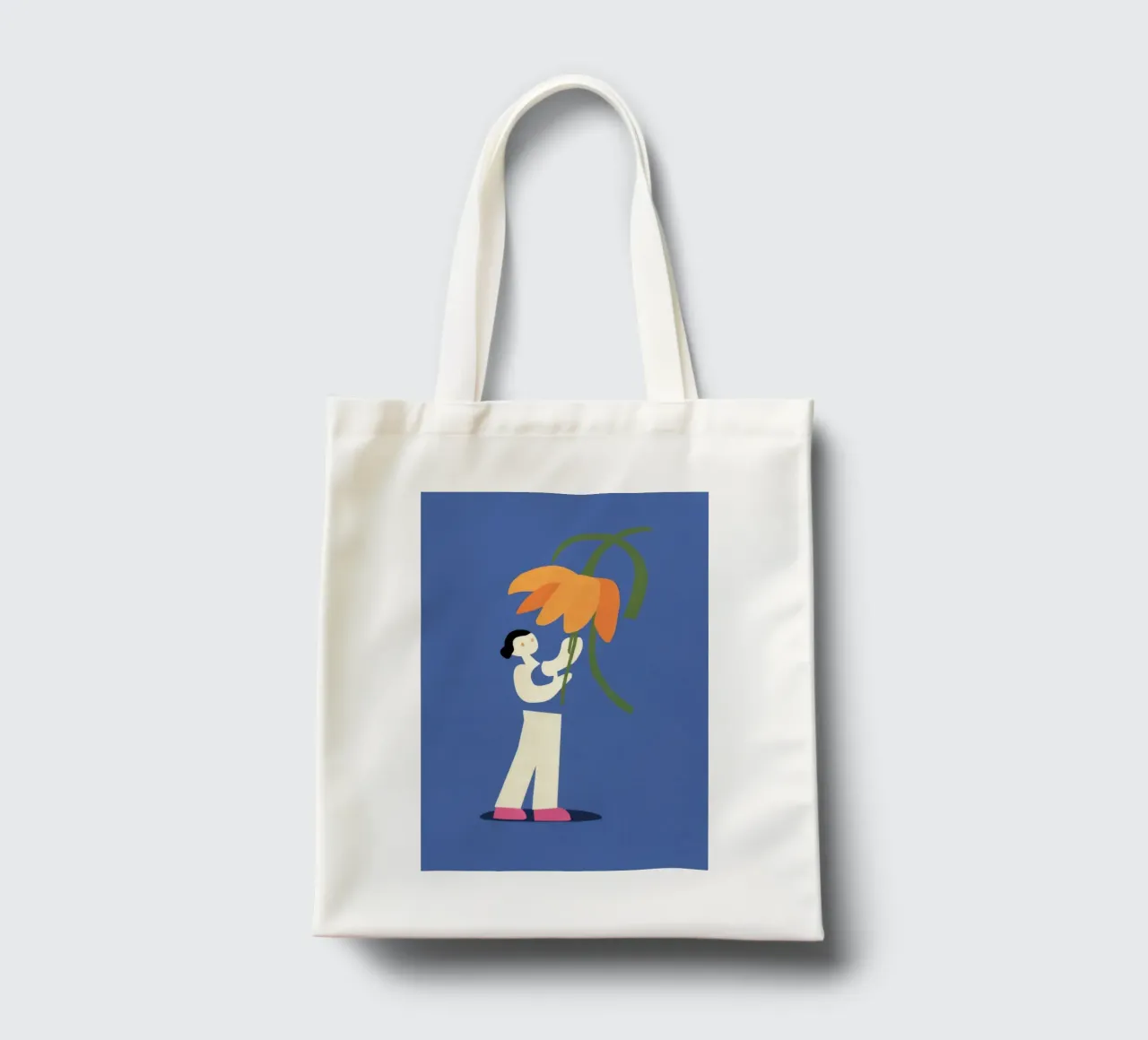 Tenere in mano un dente di leone borsa in juta da Peak Delusion
